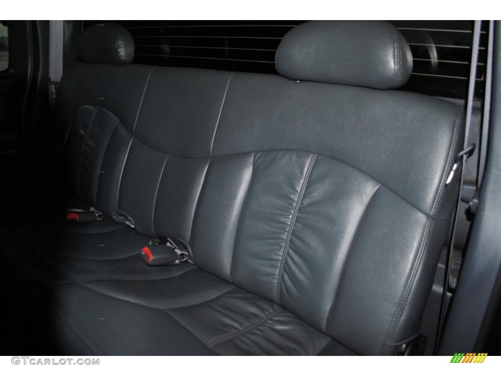 2002 Silverado 1500 LT Extended Cab 4x4 - Onyx Black / Graphite Gray photo #37