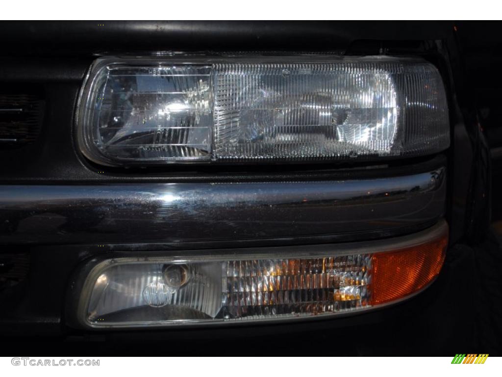 2002 Silverado 1500 LT Extended Cab 4x4 - Onyx Black / Graphite Gray photo #62