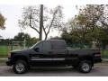 2004 Onyx Black GMC Sierra 2500HD SLE Extended Cab 4x4  photo #3