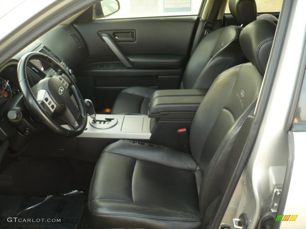 Graphite Black Interior 2003 Infiniti FX 35 Photo #45201033