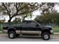2000 Black Ford F250 Super Duty Lariat Extended Cab 4x4  photo #10