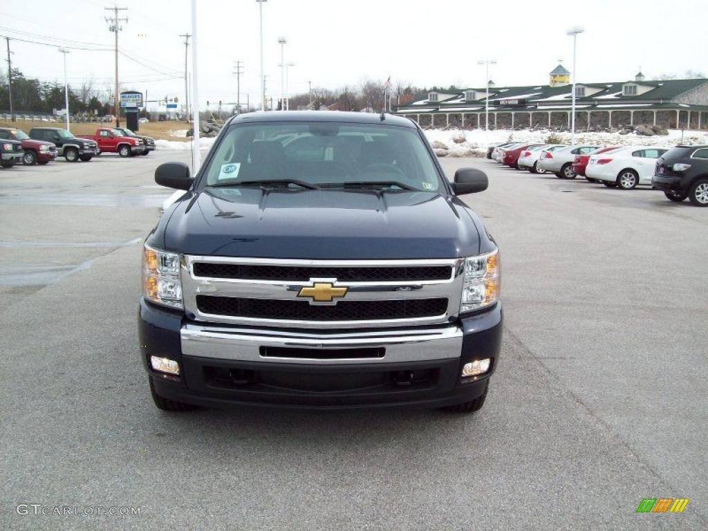 2011 Silverado 1500 LT Crew Cab 4x4 - Imperial Blue Metallic / Ebony photo #19