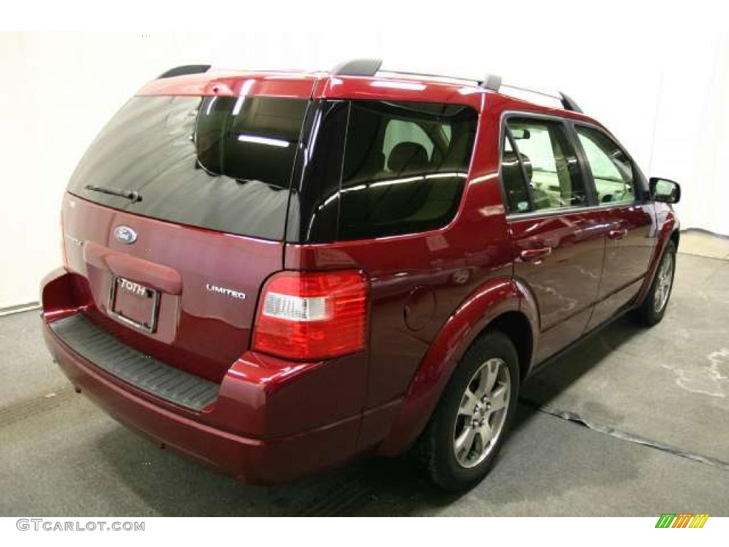 Redfire Metallic 2005 Ford Freestyle Limited Exterior Photo #45202553