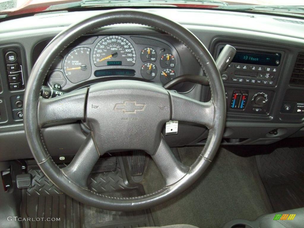 2004 Silverado 1500 Z71 Regular Cab 4x4 - Victory Red / Dark Charcoal photo #10