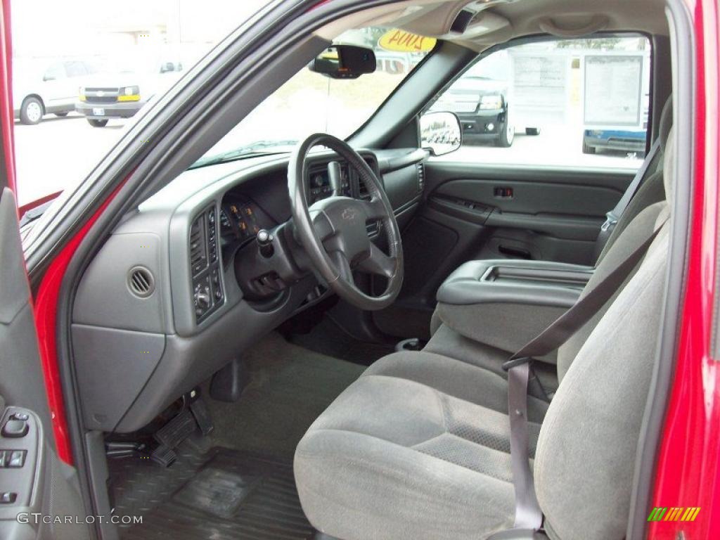 2004 Silverado 1500 Z71 Regular Cab 4x4 - Victory Red / Dark Charcoal photo #22