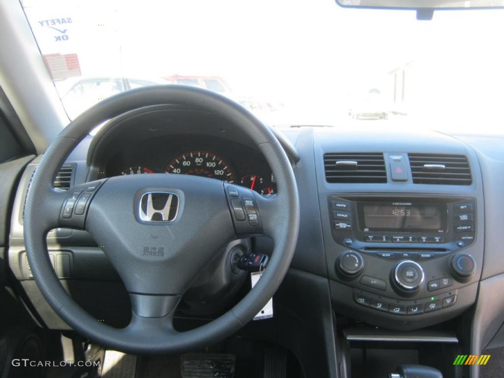 2004 Honda Accord EX Coupe Black Dashboard Photo #45204297