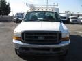 2001 Oxford White Ford F350 Super Duty XL Regular Cab Chassis  photo #2