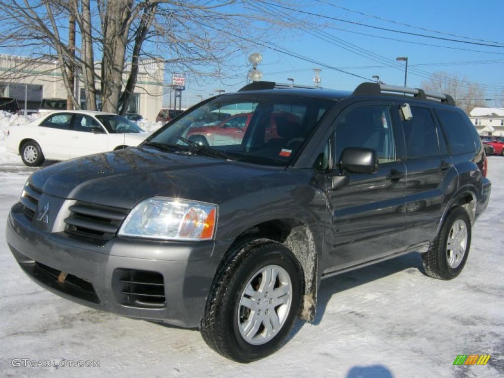 2004 Endeavor LS AWD - Titanium Gray Pearl / Charcoal Gray photo #1