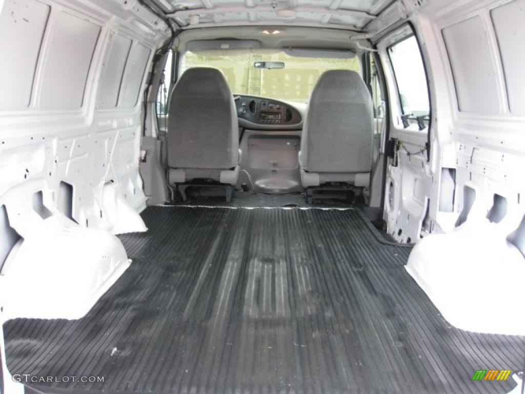 2000 E Series Van E250 Cargo - Oxford White / Medium Graphite photo #6