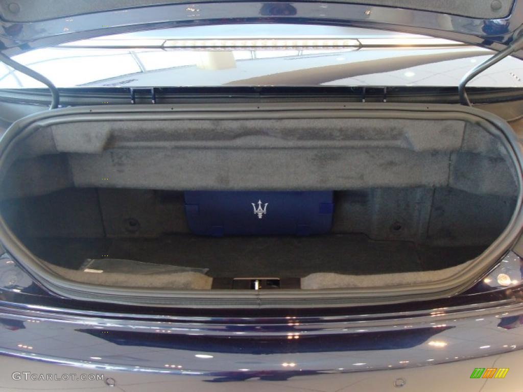 2011 Maserati GranTurismo Convertible GranCabrio Trunk Photo #45205221