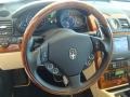 Pearl Beige Steering Wheel Photo for 2011 Maserati Quattroporte #45205653