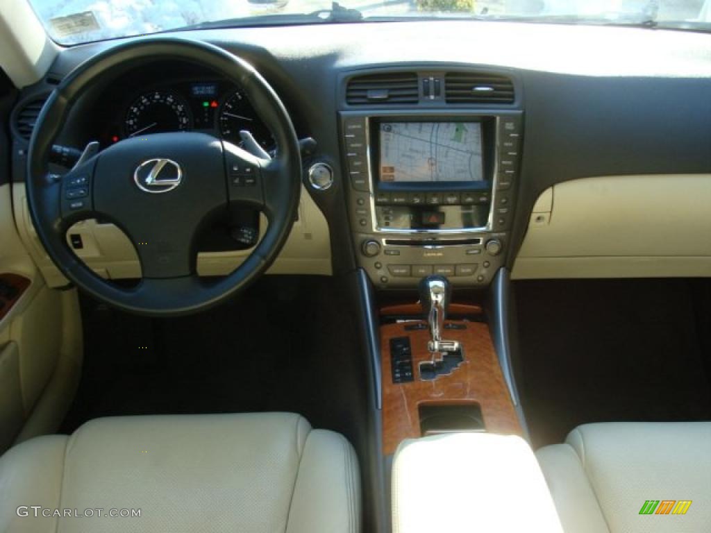 Ecru Interior 2009 Lexus IS 250 AWD Photo #45206045