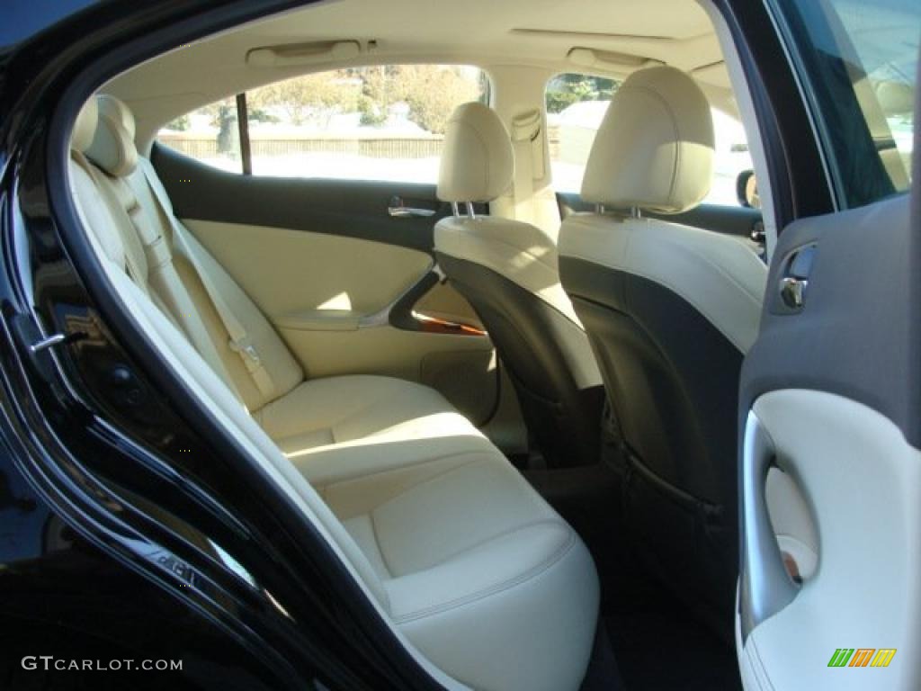 Ecru Interior 2009 Lexus IS 250 AWD Photo #45206089