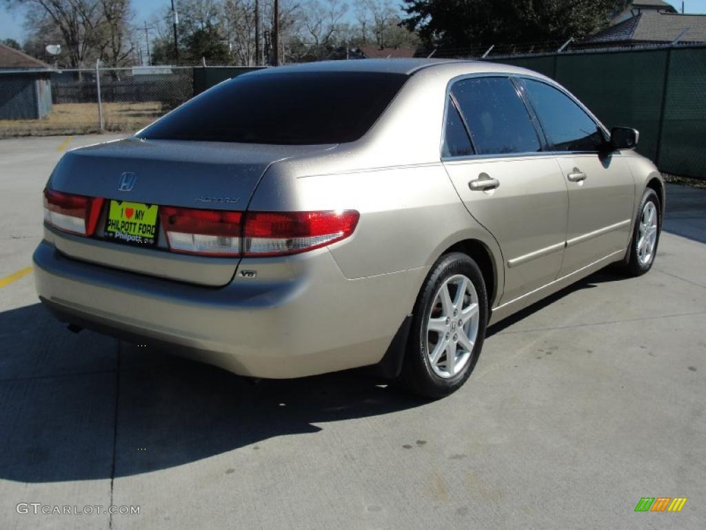 2003 Accord EX V6 Sedan - Desert Mist Metallic / Ivory photo #3