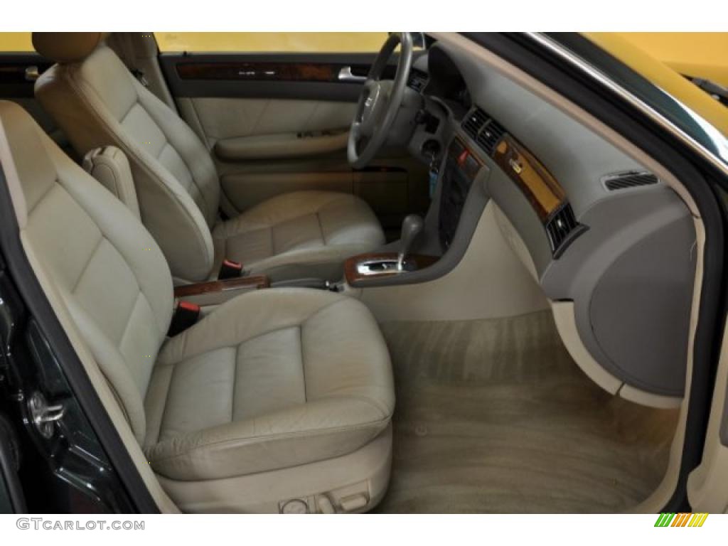 Beige Interior 2002 Audi A6 3.0 quattro Avant Photo #45208241