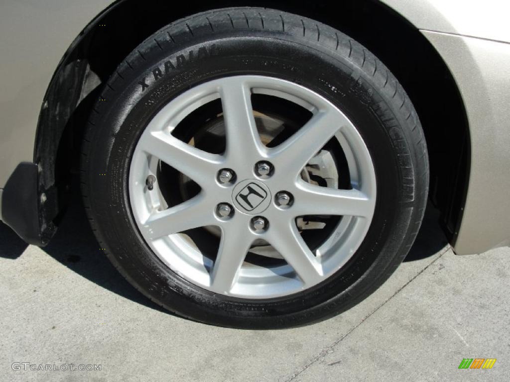 2003 Accord EX V6 Sedan - Desert Mist Metallic / Ivory photo #15