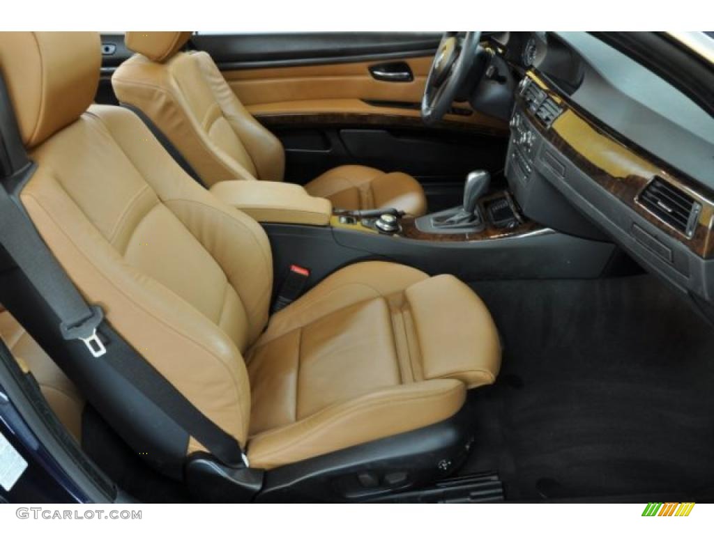 2007 3 Series 328i Convertible - Monaco Blue Metallic / Saddle Brown/Black photo #15
