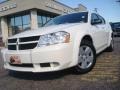 2010 Stone White Dodge Avenger SXT  photo #1