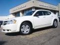 2010 Stone White Dodge Avenger SXT  photo #2