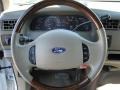 Medium Parchment 2003 Ford F350 Super Duty Lariat Crew Cab 4x4 Steering Wheel