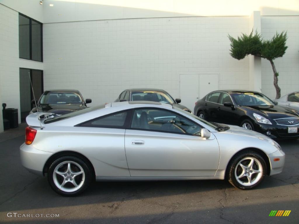 Liquid Silver Metallic 2000 Toyota Celica GT-S Exterior Photo #45209789