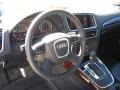 2011 Audi Q5 Black Interior Steering Wheel Photo