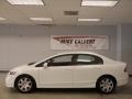 Taffeta White - Civic LX Sedan Photo No. 3
