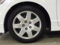 Taffeta White - Civic LX Sedan Photo No. 4
