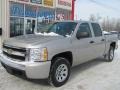 2007 Silver Birch Metallic Chevrolet Silverado 1500 LT Crew Cab  photo #1