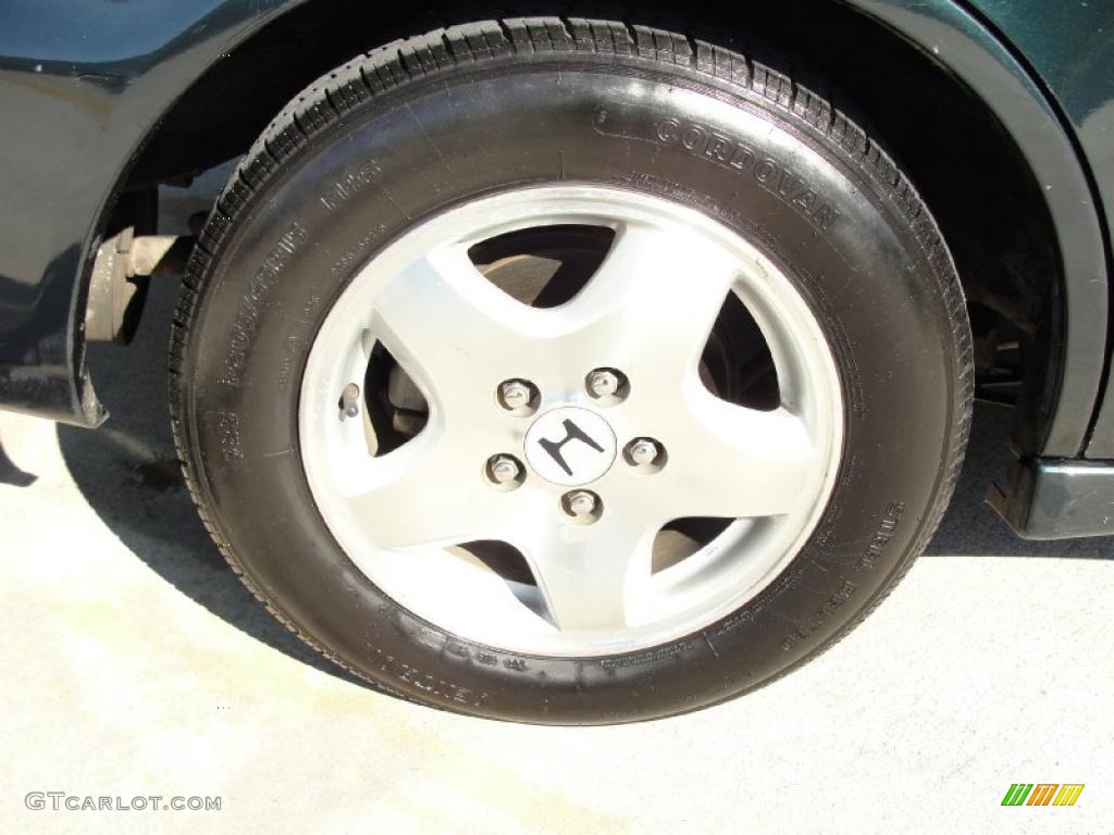 1998 Accord EX V6 Sedan - Dark Emerald Pearl / Ivory photo #14