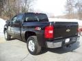 2007 Black Chevrolet Silverado 1500 LT Extended Cab 4x4  photo #2