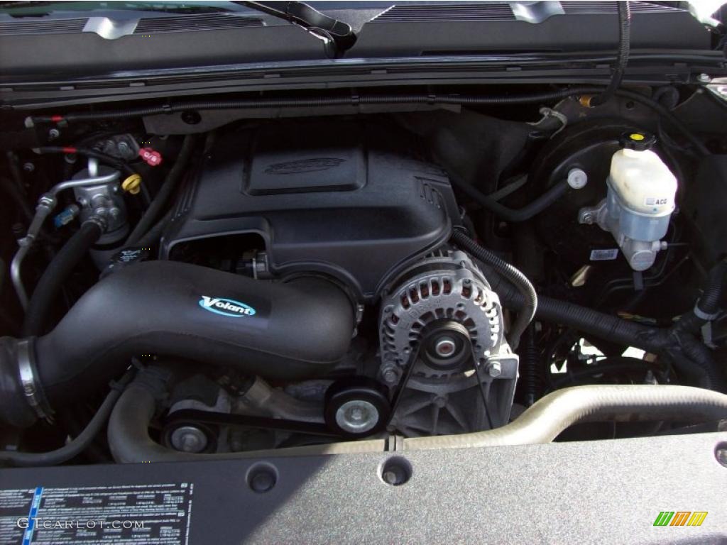 2007 Chevrolet Silverado 1500 LT Extended Cab 4x4 4.8 Liter OHV 16-Valve Vortec V8 Engine Photo #45214573