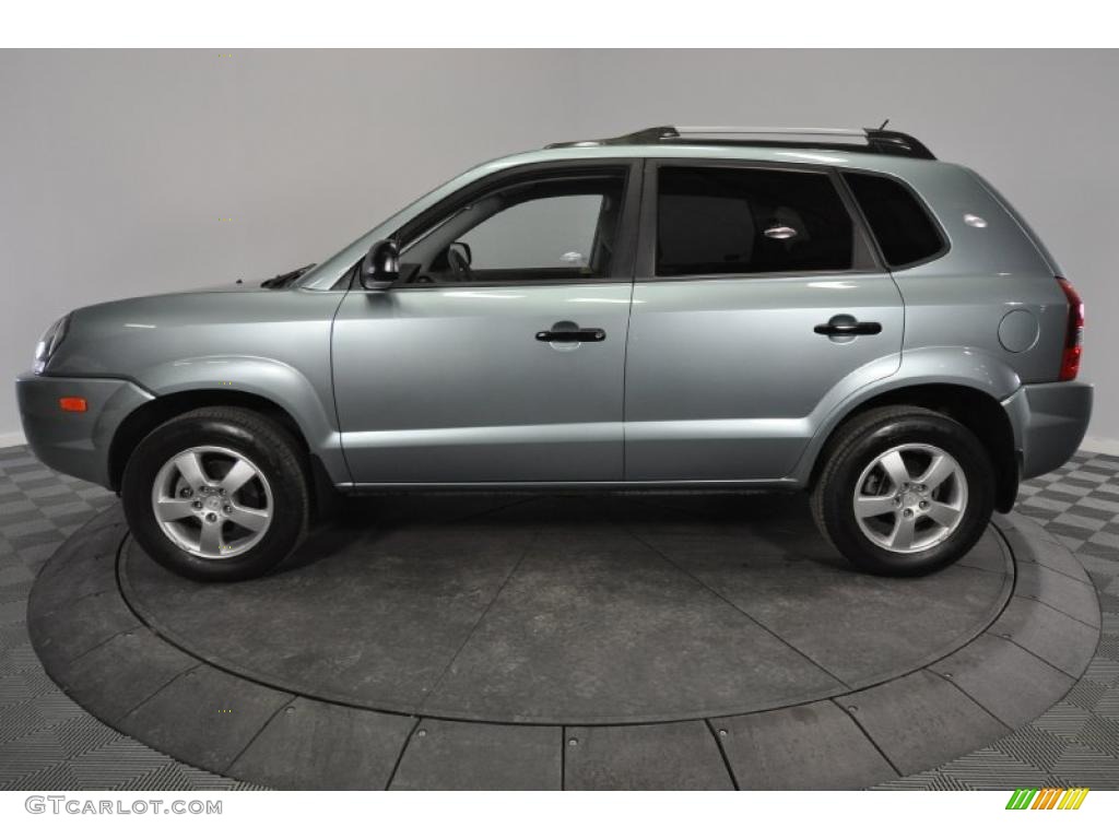 Alpine Frost 2008 Hyundai Tucson GLS Exterior Photo #45214601