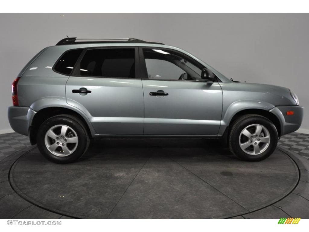 Alpine Frost 2008 Hyundai Tucson GLS Exterior Photo #45214653
