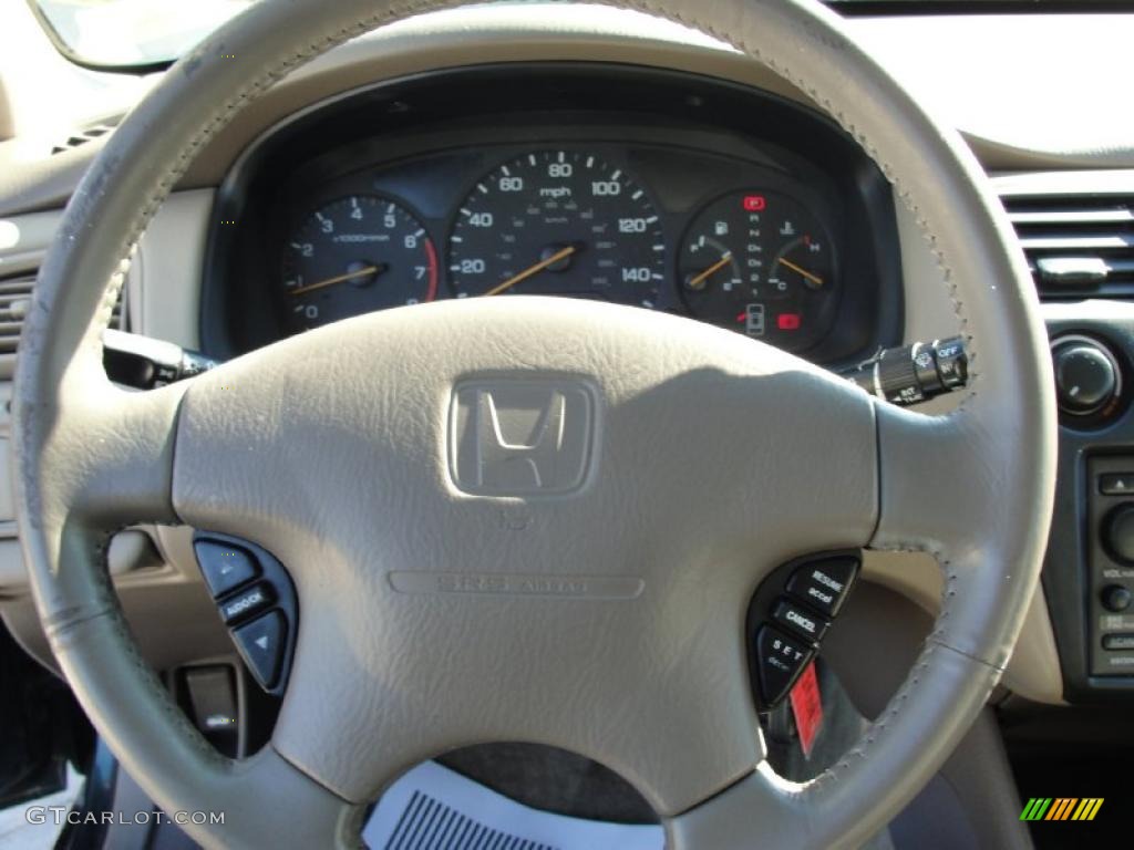 1998 Accord EX V6 Sedan - Dark Emerald Pearl / Ivory photo #49