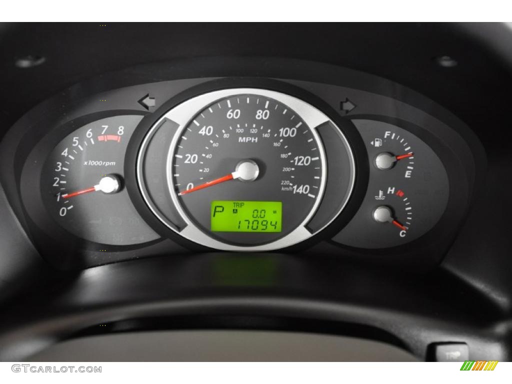 2008 Hyundai Tucson GLS Gauges Photo #45215017