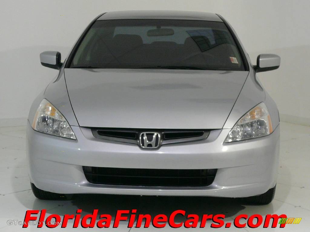 2003 Accord LX Sedan - Satin Silver Metallic / Black photo #5
