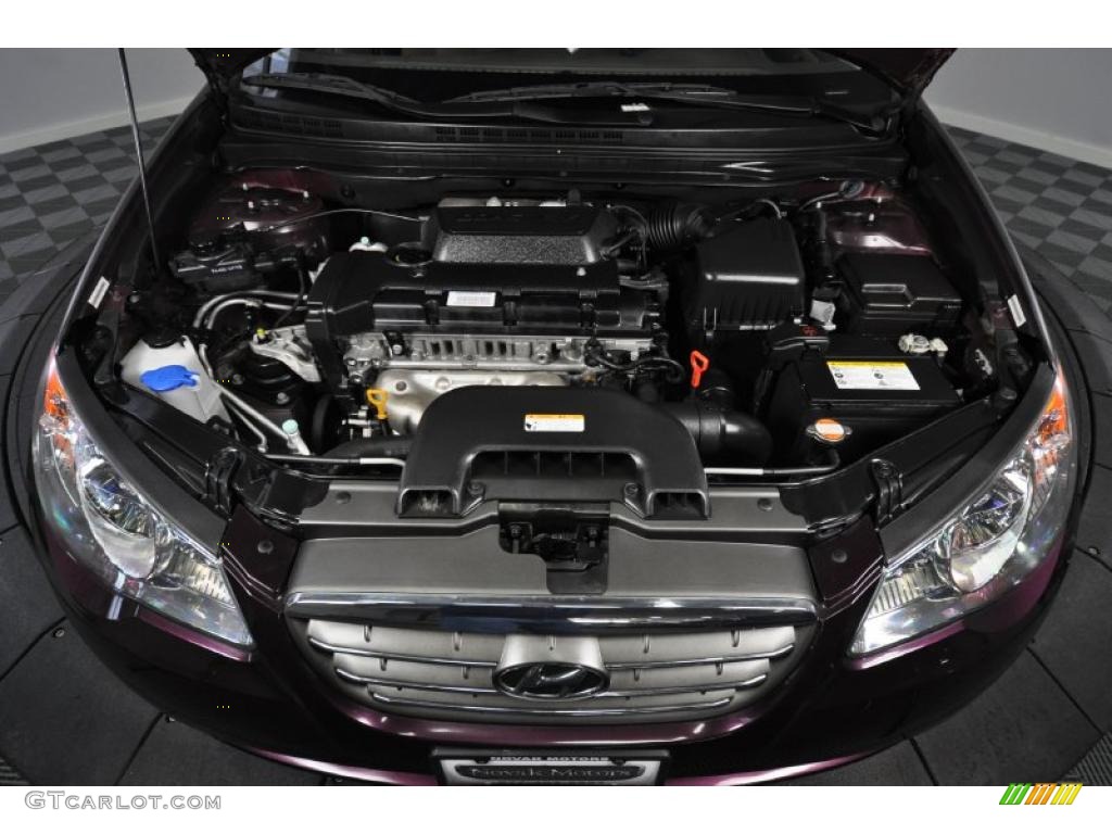 2008 Hyundai Elantra GLS Sedan 2.0 Liter DOHC 16-Valve VVT 4 Cylinder Engine Photo #45215957