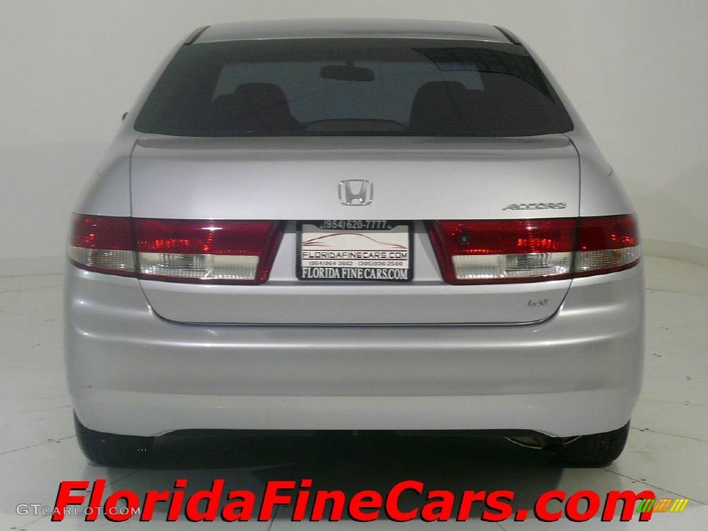 2003 Accord LX Sedan - Satin Silver Metallic / Black photo #6
