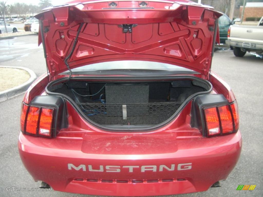 2002 Mustang GT Coupe - Laser Red Metallic / Dark Charcoal photo #10