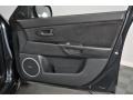 2009 Mazda MAZDA3 Black/Red Interior Door Panel Photo