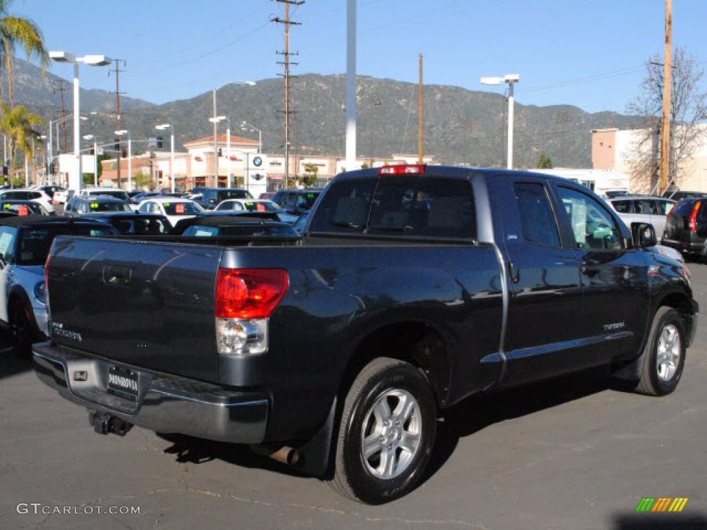 2008 Tundra SR5 Double Cab - Slate Gray Metallic / Graphite Gray photo #8