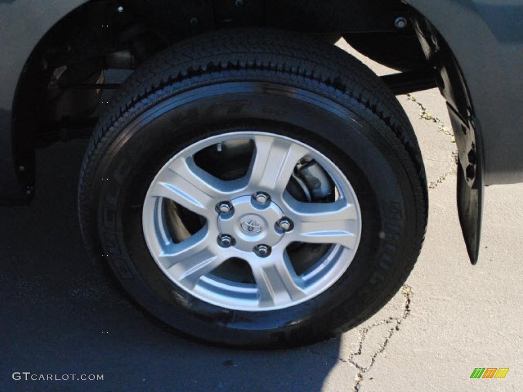 2008 Tundra SR5 Double Cab - Slate Gray Metallic / Graphite Gray photo #12