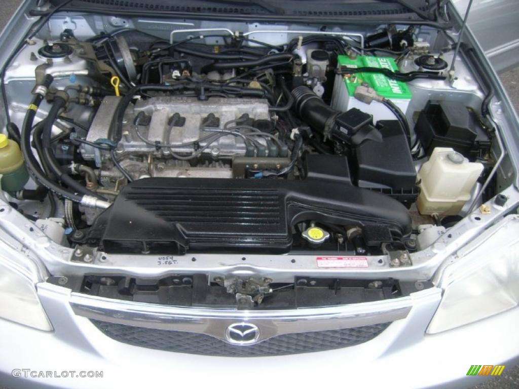 2000 Mazda Protege ES 1.8 Liter DOHC 16-Valve 4 Cylinder Engine Photo #45217569