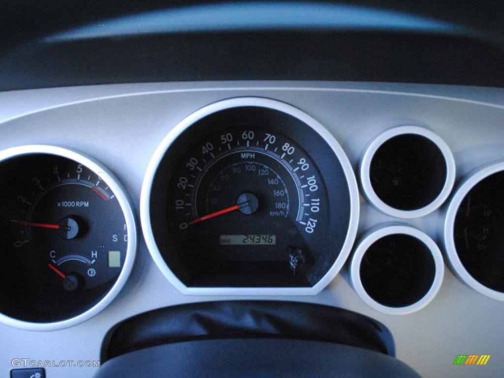 2008 Tundra SR5 Double Cab - Slate Gray Metallic / Graphite Gray photo #20