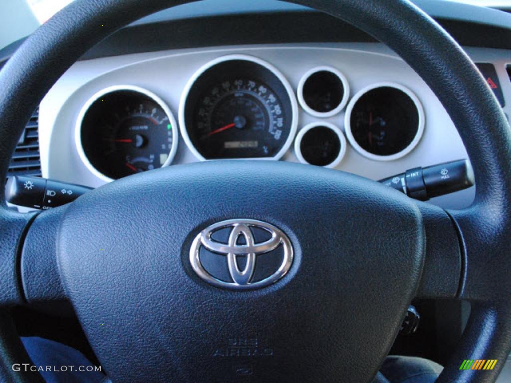 2008 Tundra SR5 Double Cab - Slate Gray Metallic / Graphite Gray photo #21