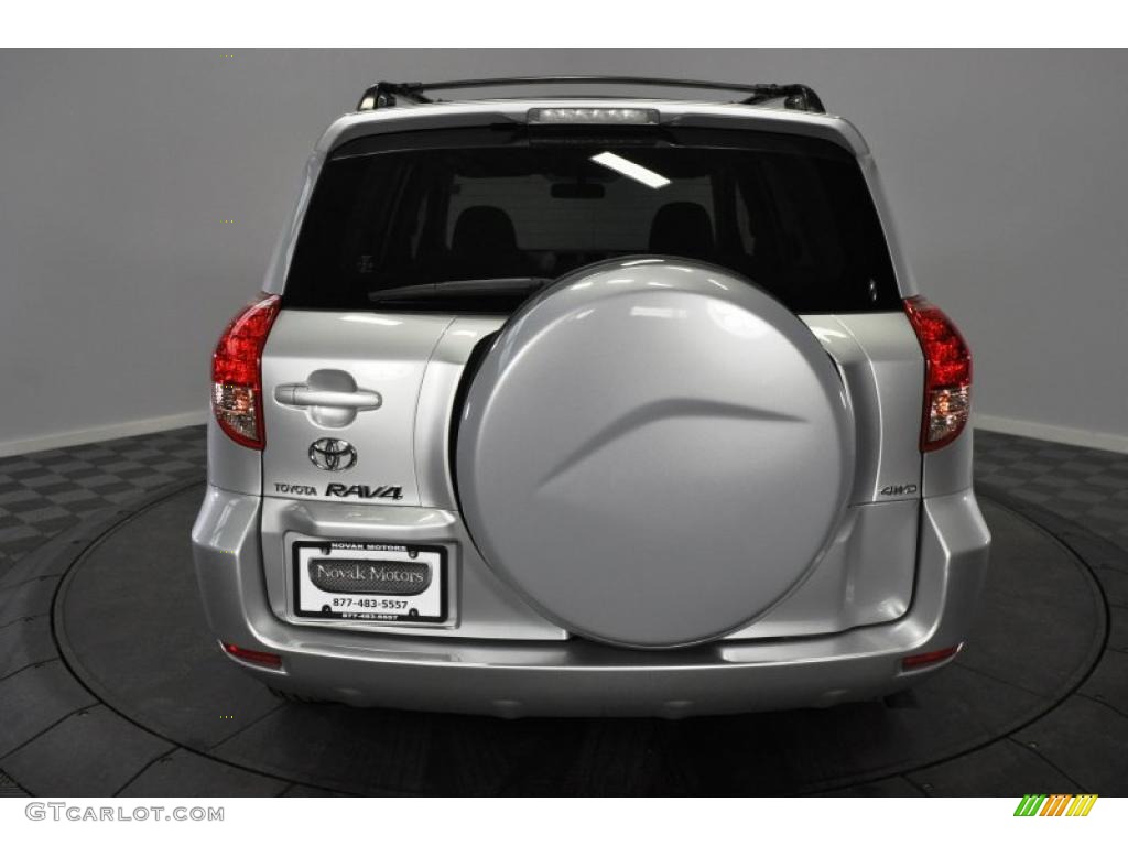2008 RAV4 V6 4WD - Classic Silver Metallic / Ash photo #4