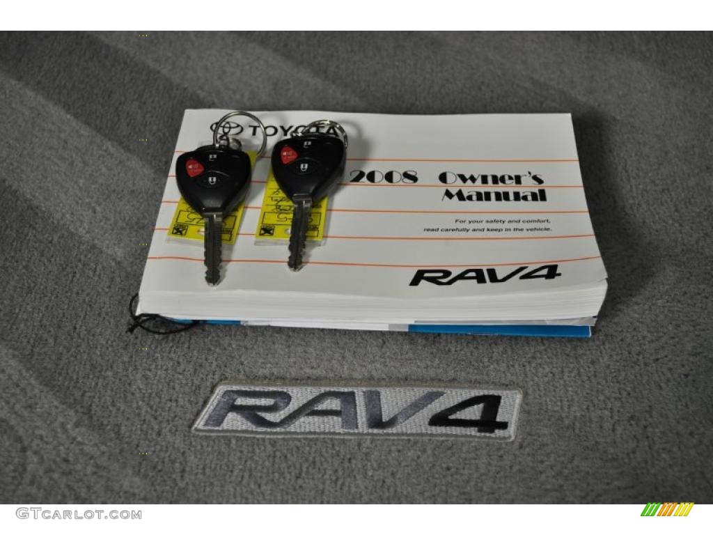 2008 RAV4 V6 4WD - Classic Silver Metallic / Ash photo #38