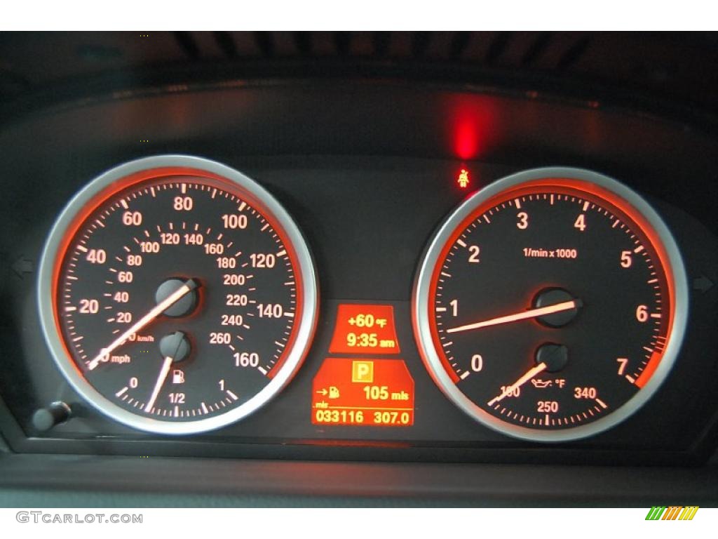 2008 BMW 6 Series 650i Coupe Gauges Photo #45219939