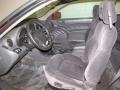 Dark Pewter 2001 Pontiac Grand Am GT Coupe Interior Color